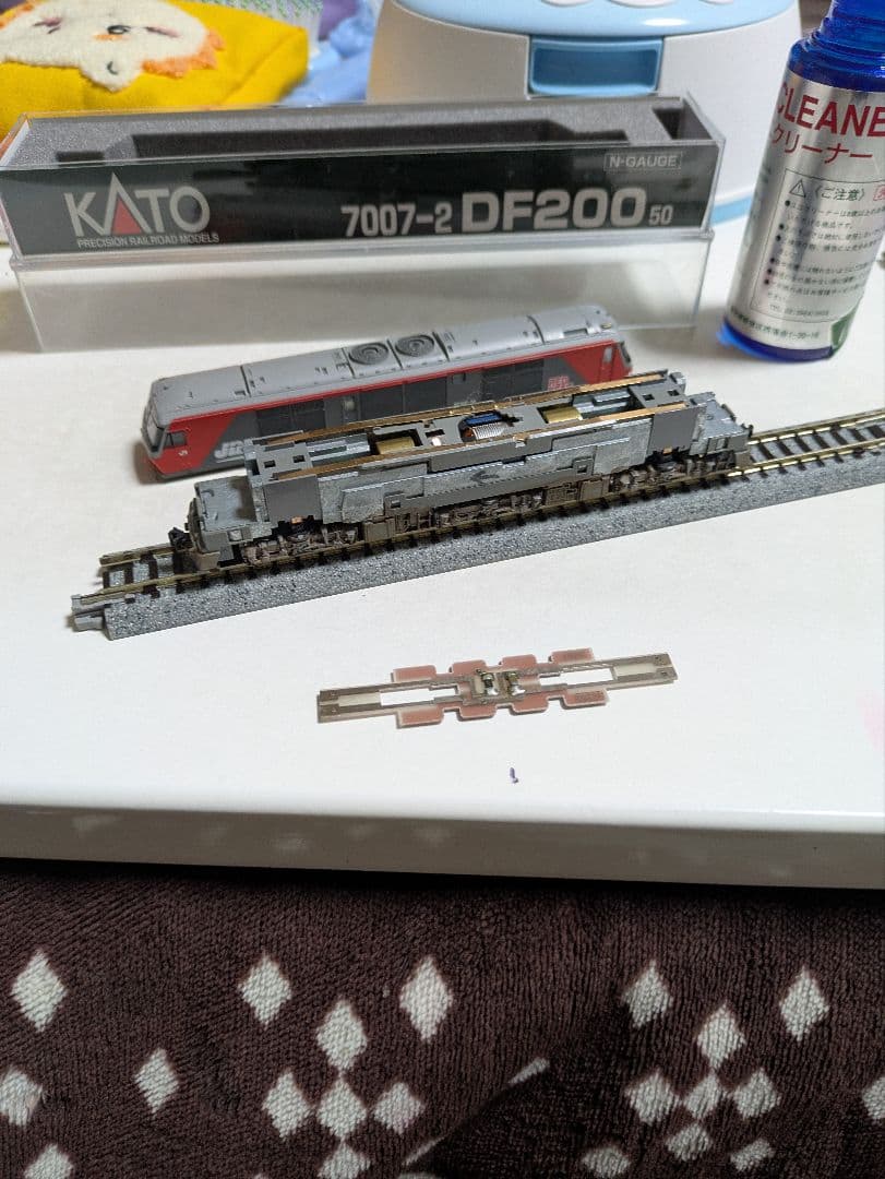 DF200+DD51A青（塗り替え）+コキ104　106セット