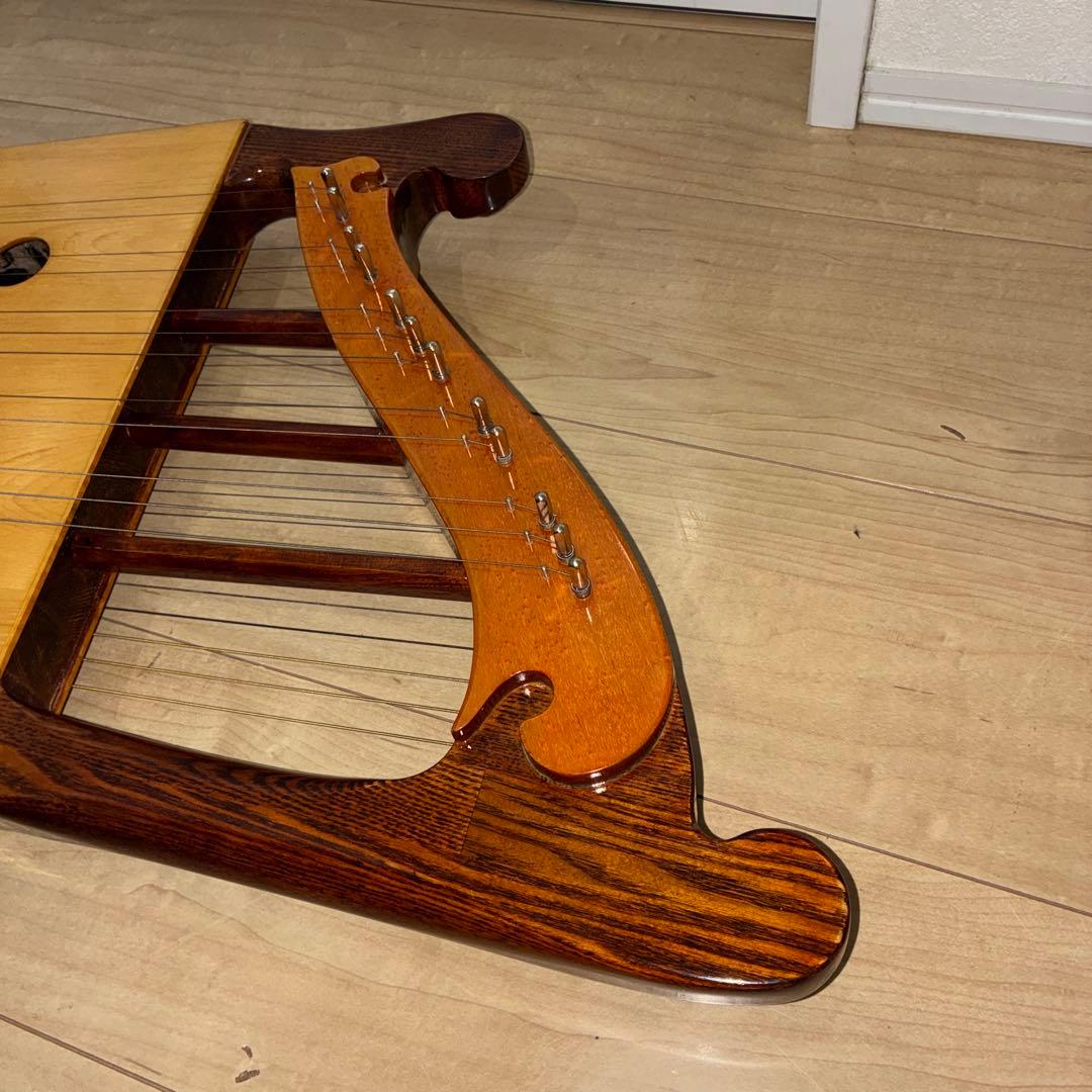 美品　木製ハープ エンジェルスハープ　ミニハープ　ライアーハープ　ハープ