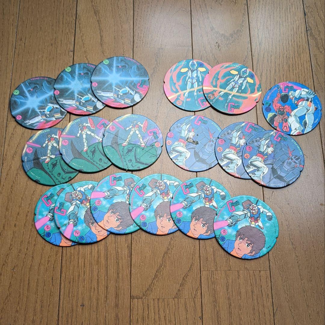 機動戦士ガンダム めんこ まとめ6種類18枚セット