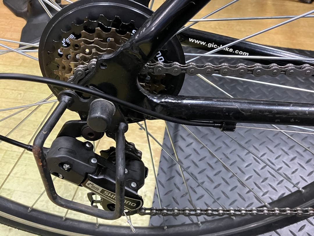 【引き取り限定】リユース品　シボレー　クロスバイク　700×28c 450mm