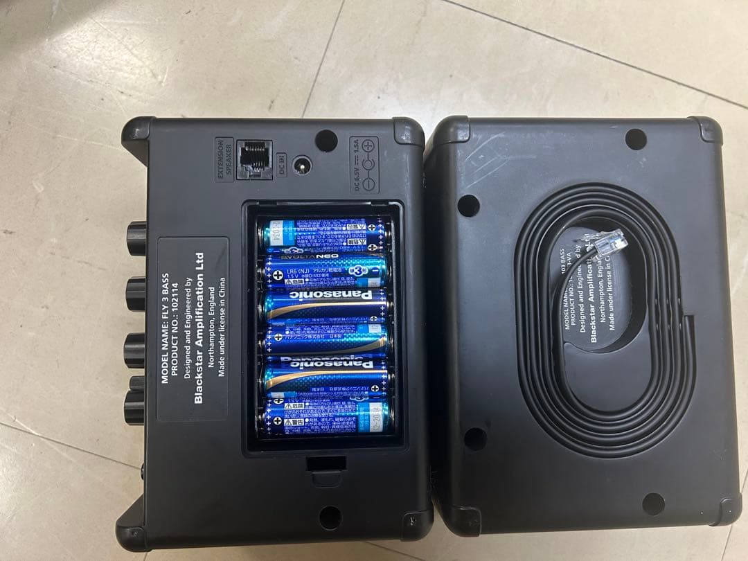 \"最終値下げ\" FLEABASS MODEL BLACK ミニアンプ付き