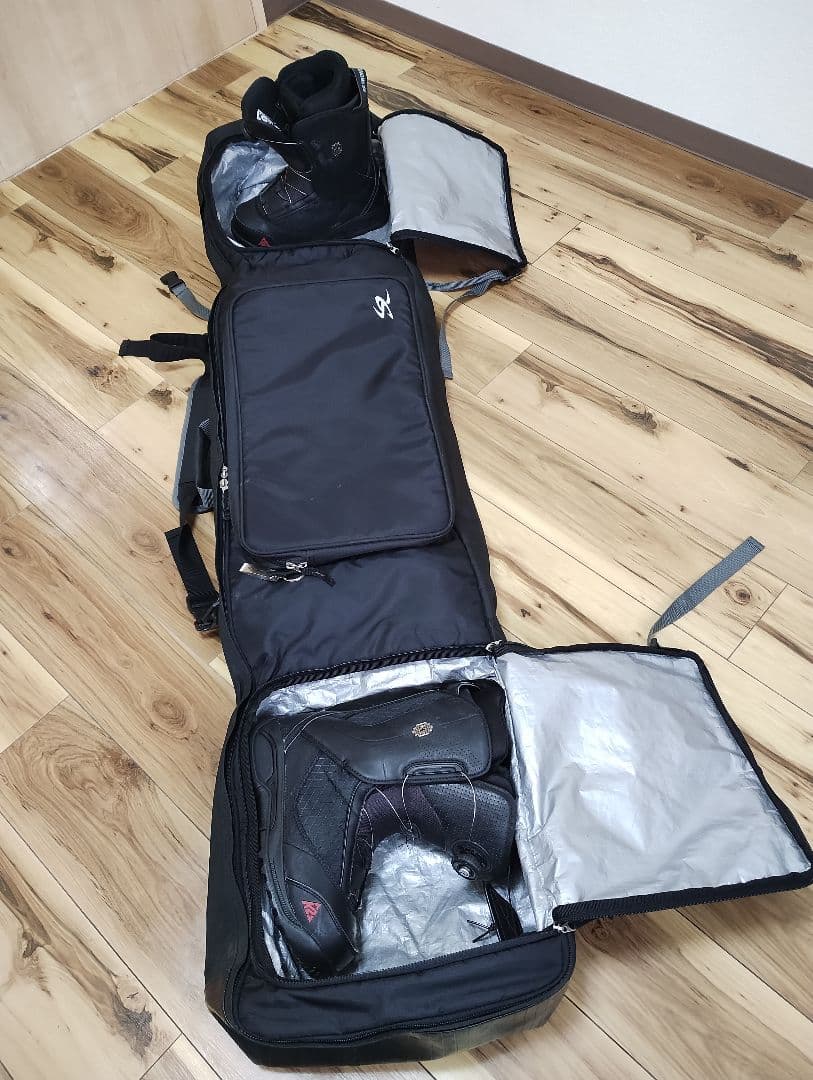 スノーボード　板・ブーツ・バッグ 一式セット
