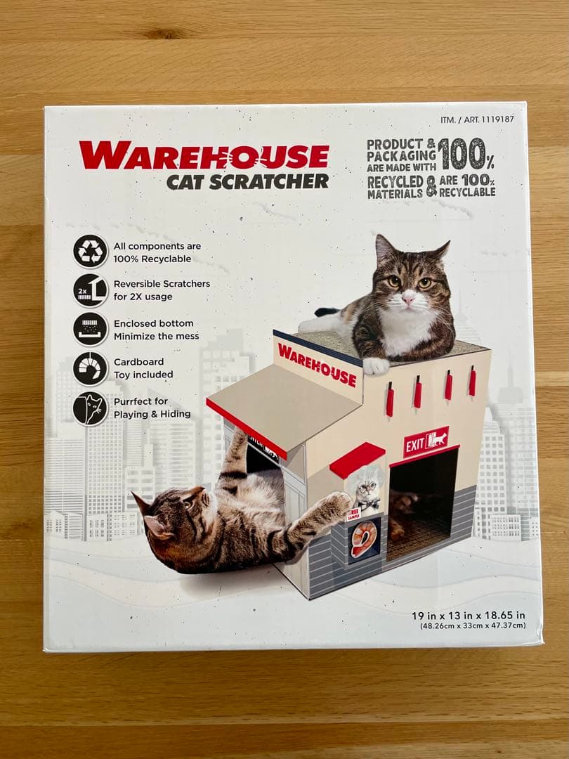 アメリカ コストコ WAREHOUSE キャットスクラッチャー
