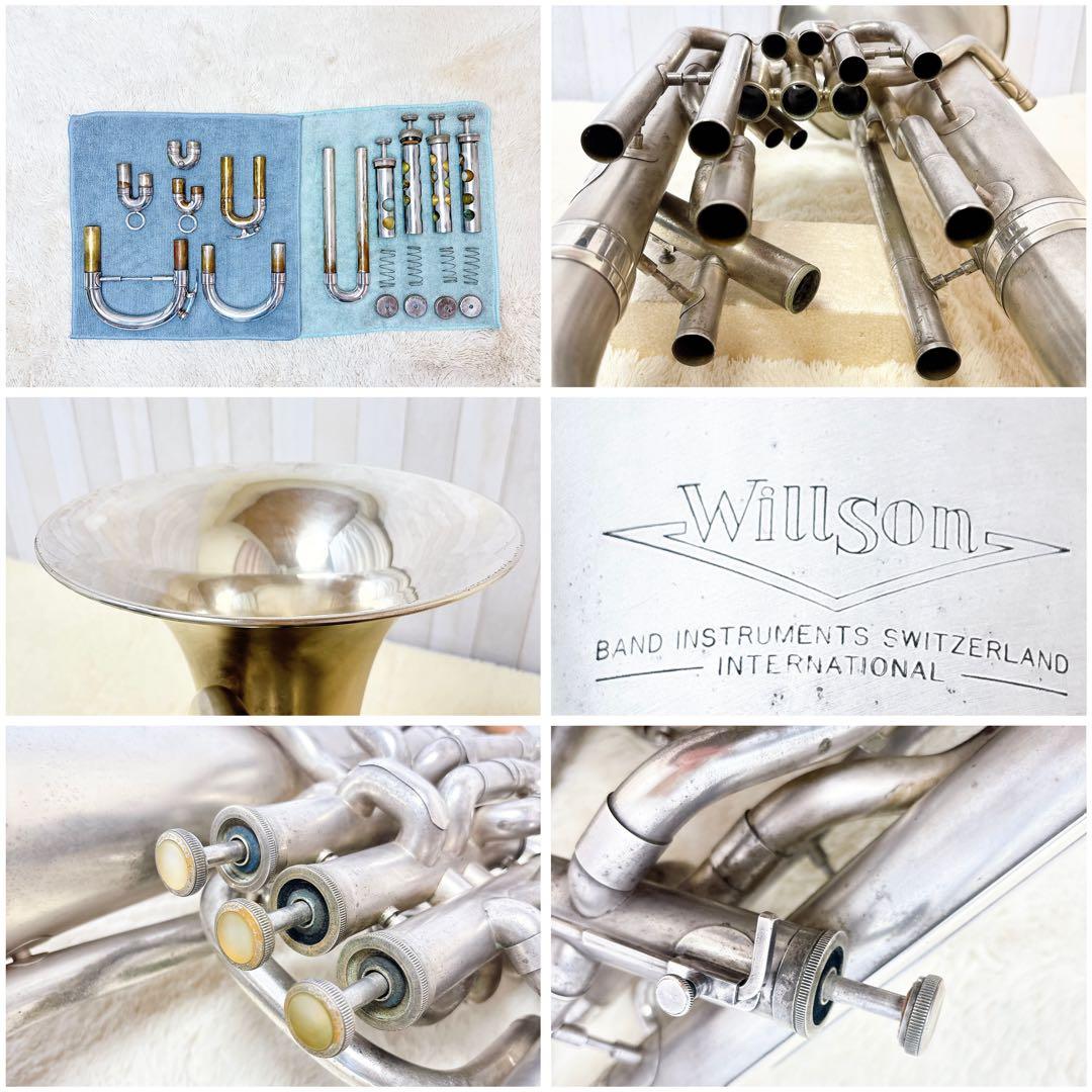 Willson ウィルソン B♭ ユーフォニアム マウスピース付き