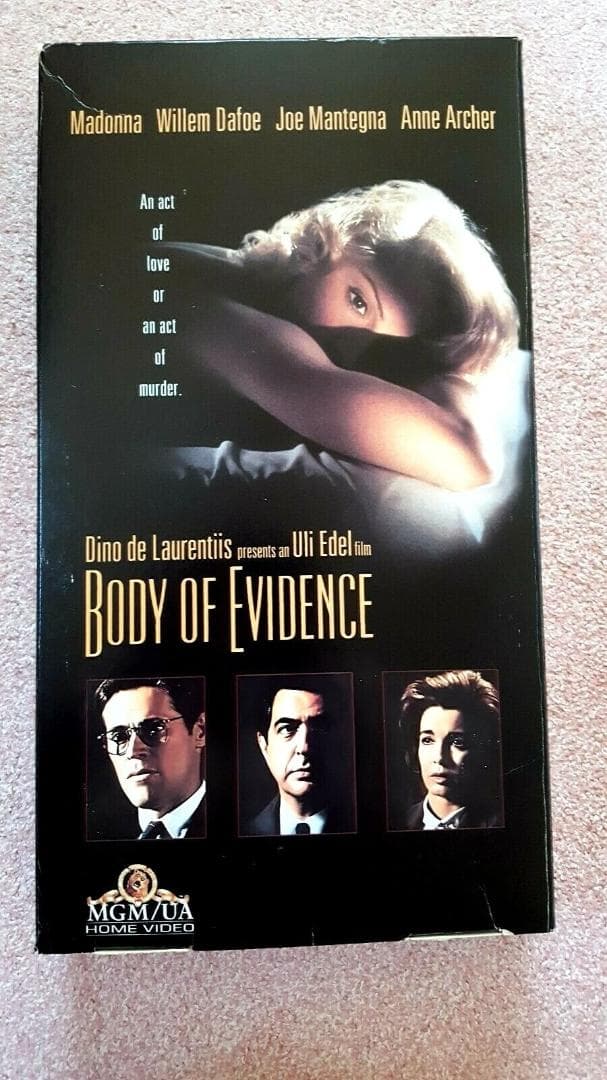 MADONNA　 Body Of Evidence　宣伝用ディスプレイ ボックス