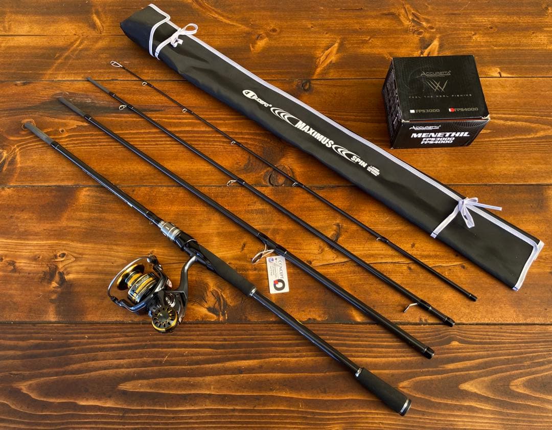 釣り竿セット　ショアジギング　青物　スピニング　300MH ライトショアジギング