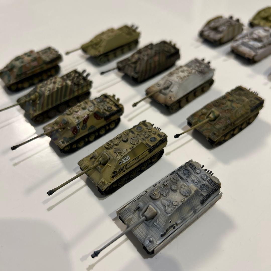 ワールドタンクミュージアム　WW2 戦車68個セットと他装備品等