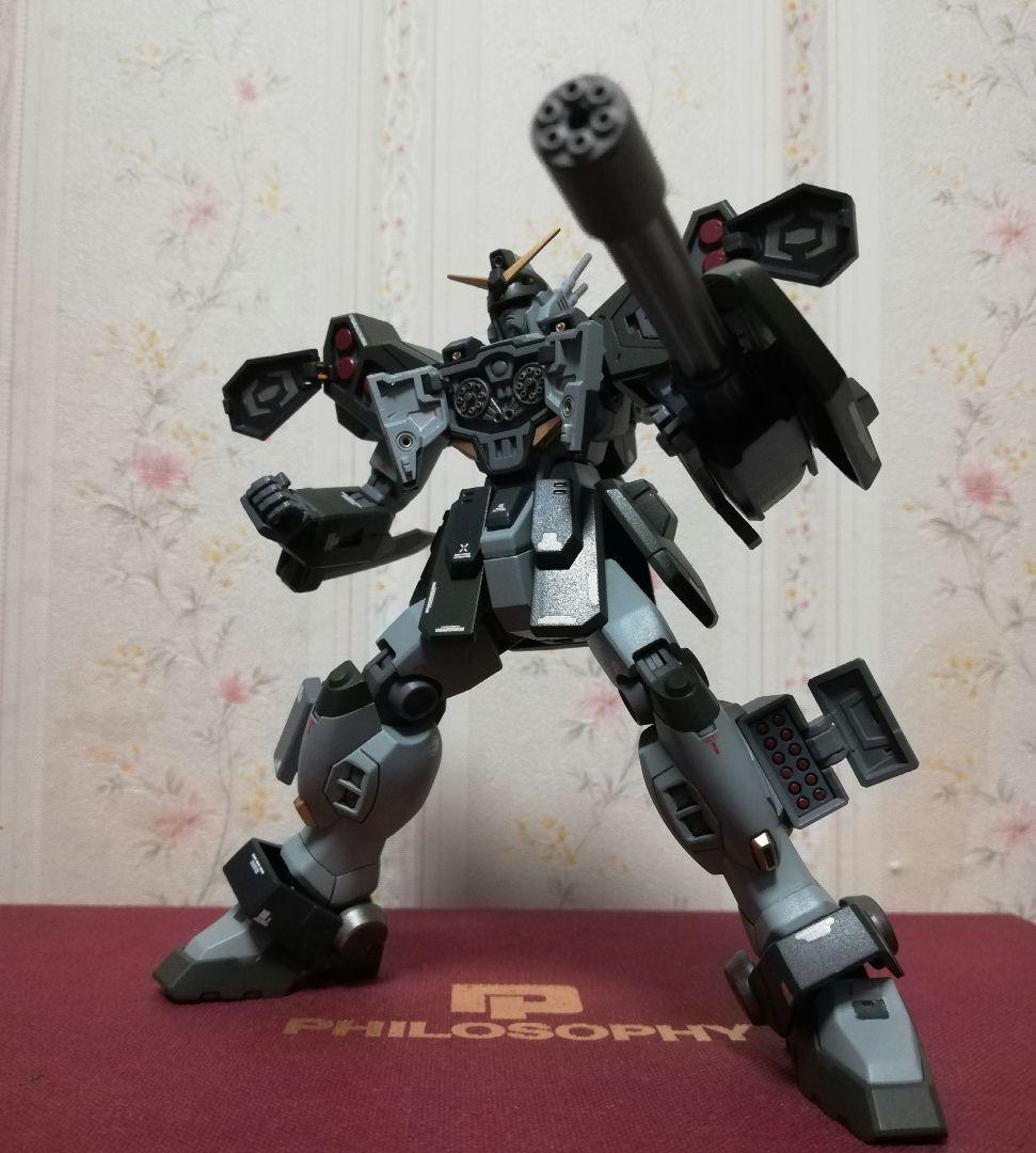 HG　ガンダムサンドロック　ヘビーアームズ　マグアナック　塗装完成品　ガンプラ