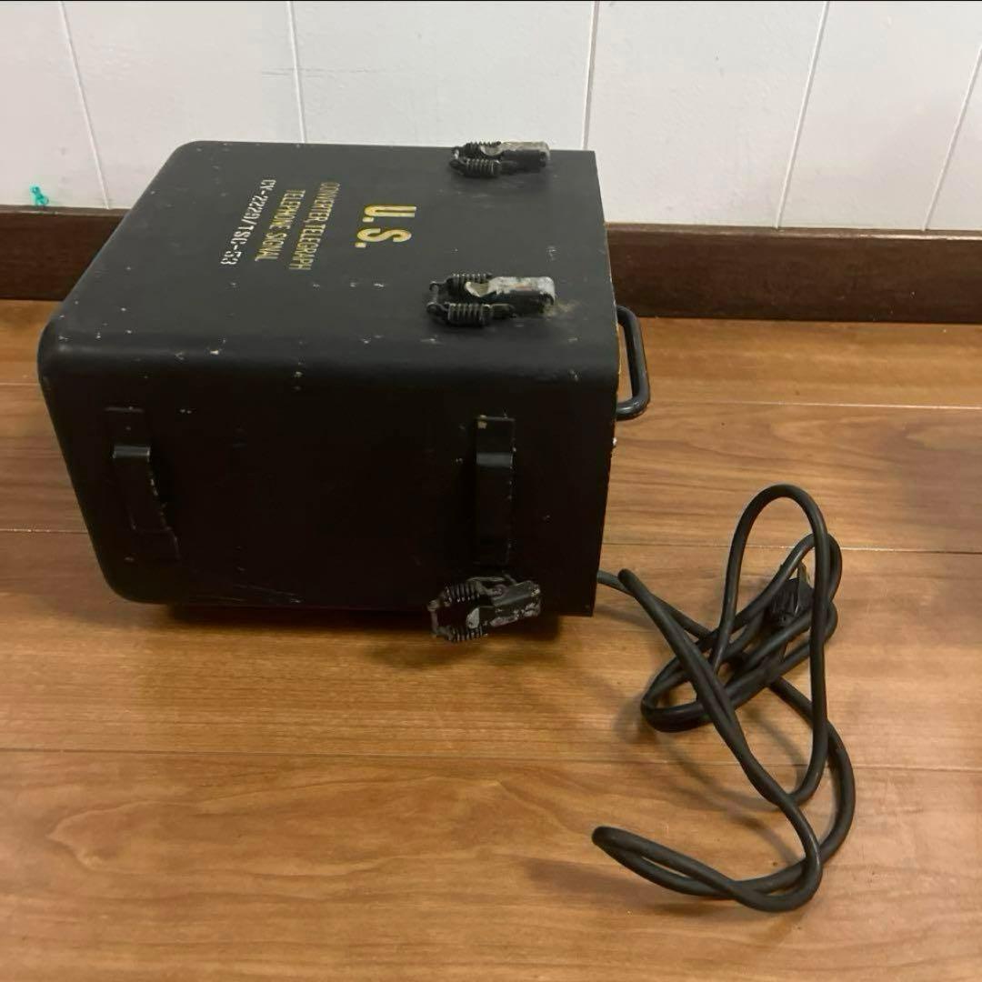 米軍　実物　CONVERTER TELEGRAPH -TELEPHONE