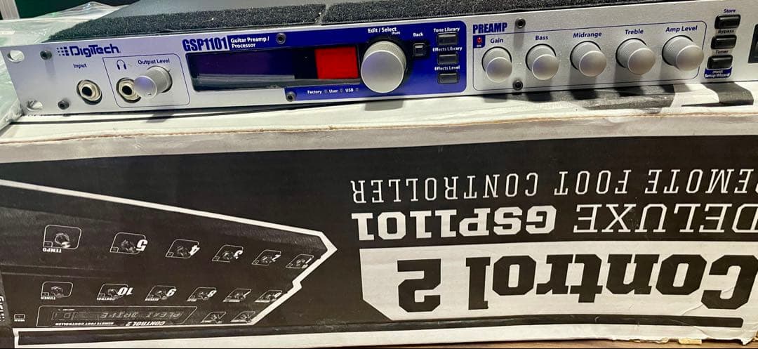Digitech GSP1101 + Control 2 セット 動作確認済み