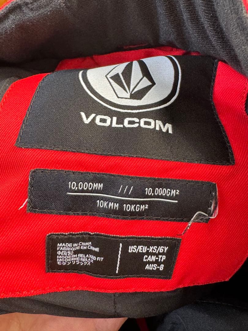 volcom スノーボードウェア 上下セット