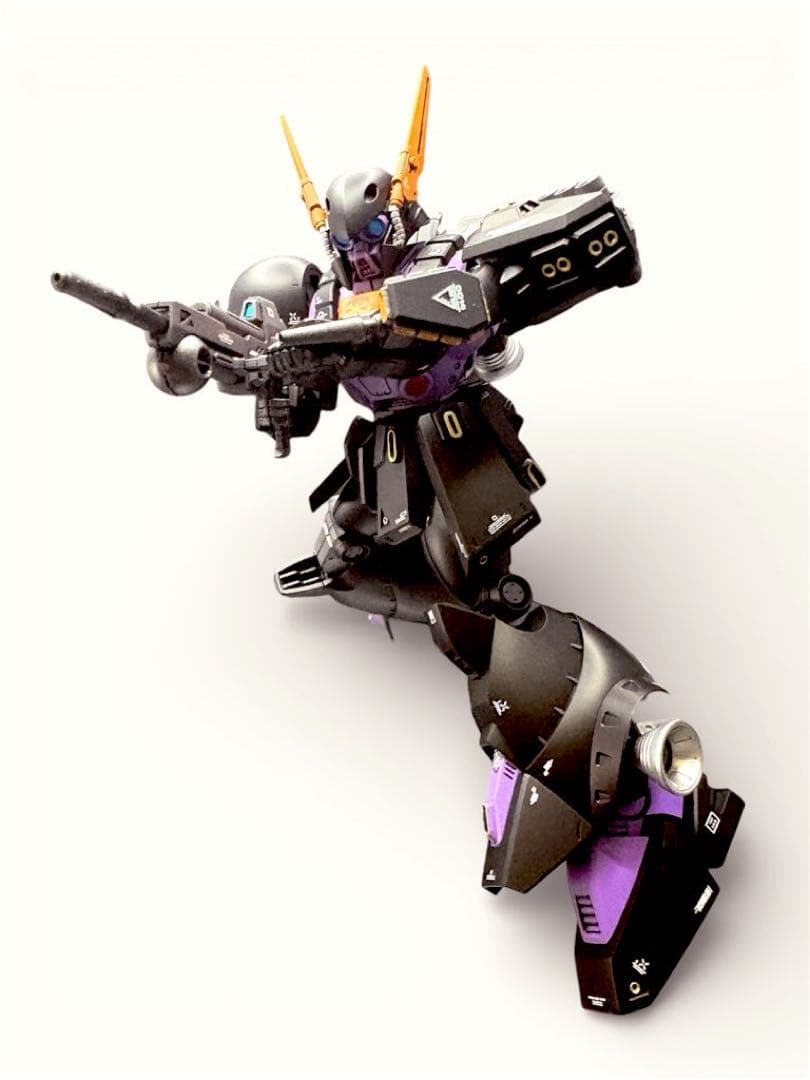 RE1/100 デナンゲー 黒の部隊仕様 全塗装完成品