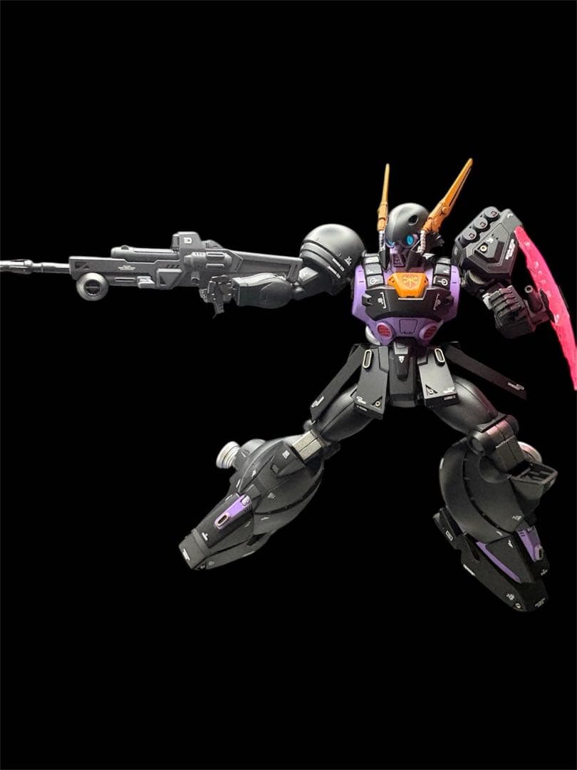 RE1/100 デナンゲー 黒の部隊仕様 全塗装完成品