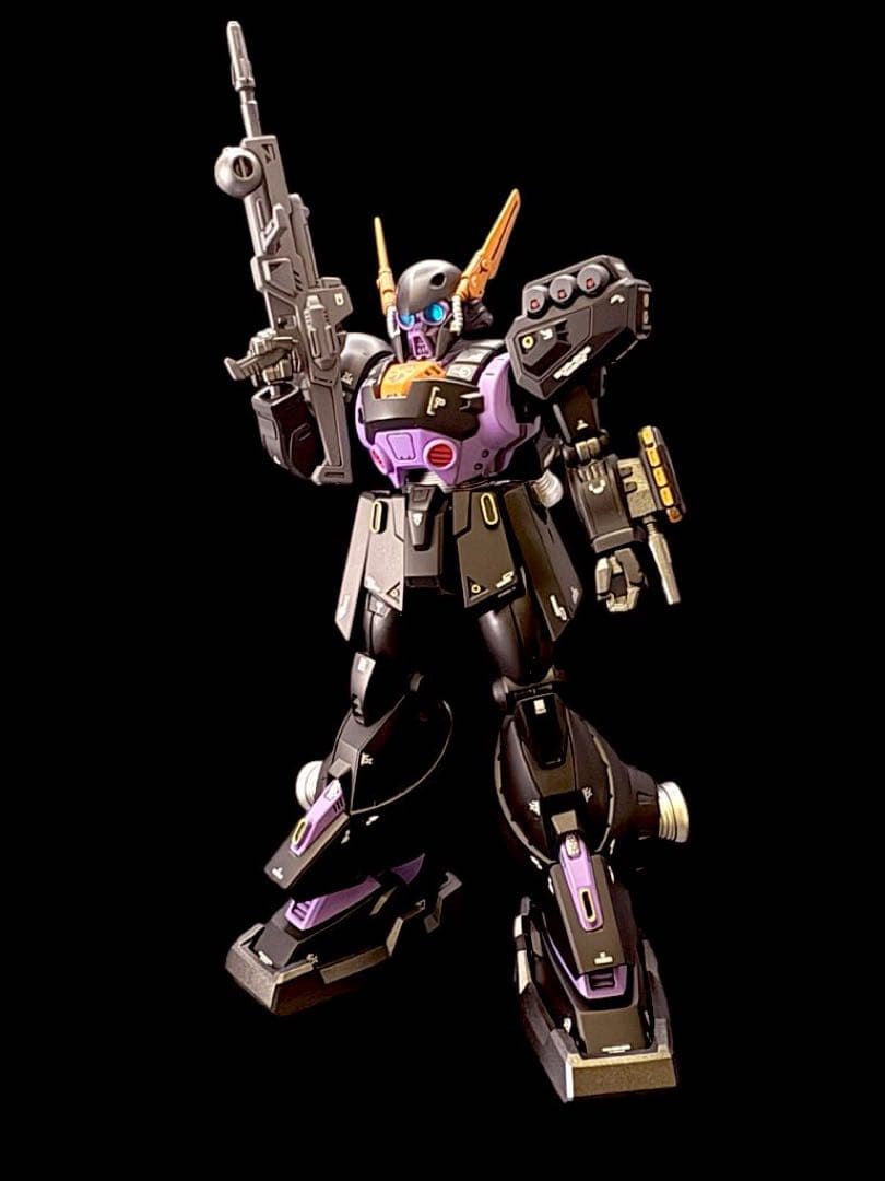 RE1/100 デナンゲー 黒の部隊仕様 全塗装完成品