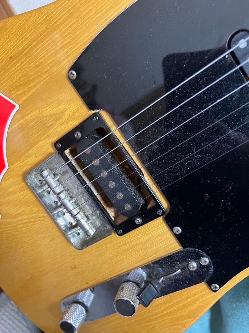 Fender Telecaster ナチュラルウッド 改造テレキャス