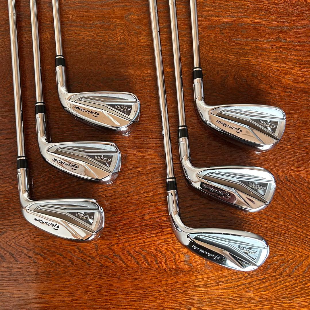 TaylorMade STEALTH GLOIRE アイアン6本　中古