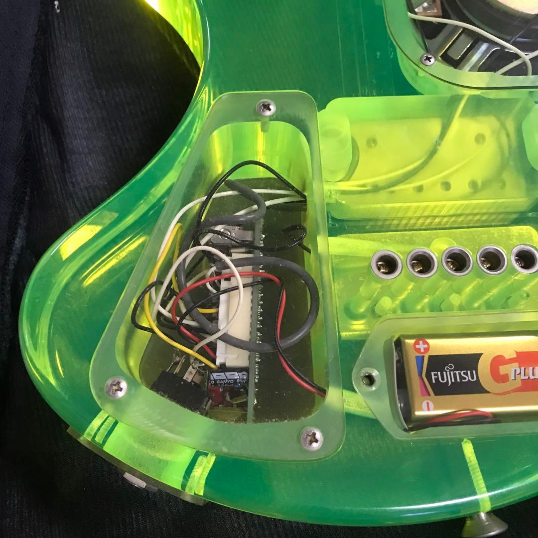 Fernades ZO-3 スケルトン イエロー ディストーション