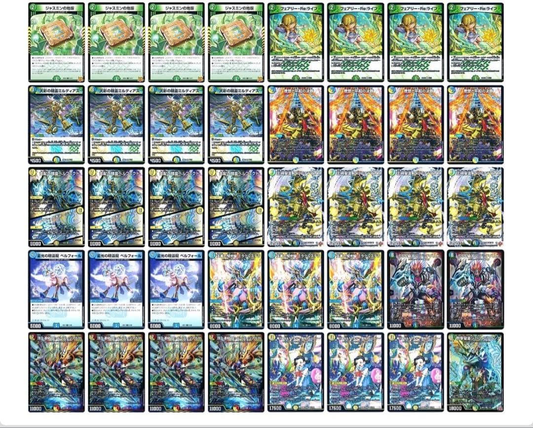 王導精霊アルファディオスデッキ　 トリーヴァアルファディオス 調整パーツ付き