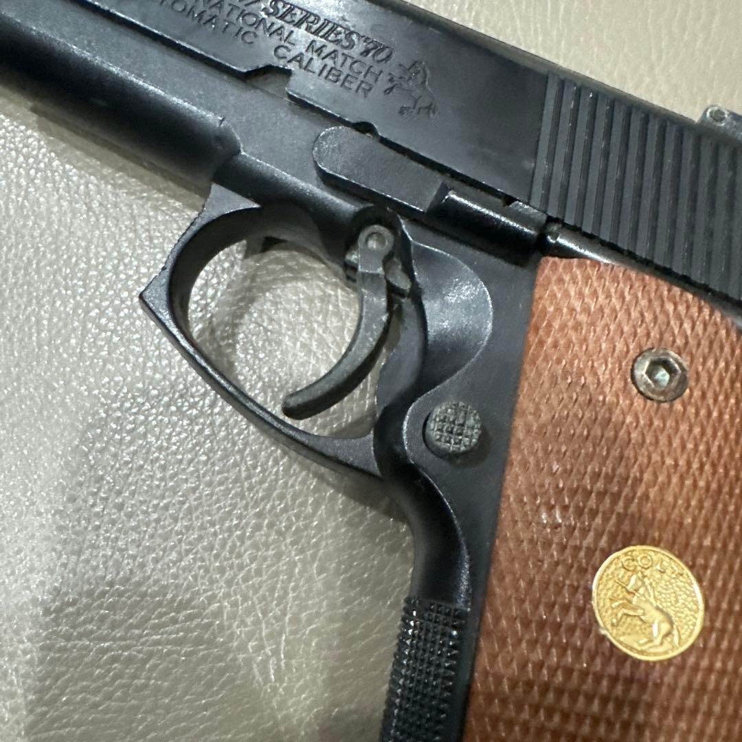 動作品ガスガン Colt Mk.IV Series'70 ゴールドカップ コルト