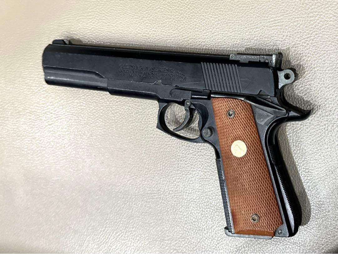 動作品ガスガン Colt Mk.IV Series'70 ゴールドカップ コルト