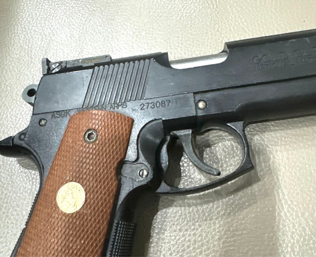 動作品ガスガン Colt Mk.IV Series'70 ゴールドカップ コルト