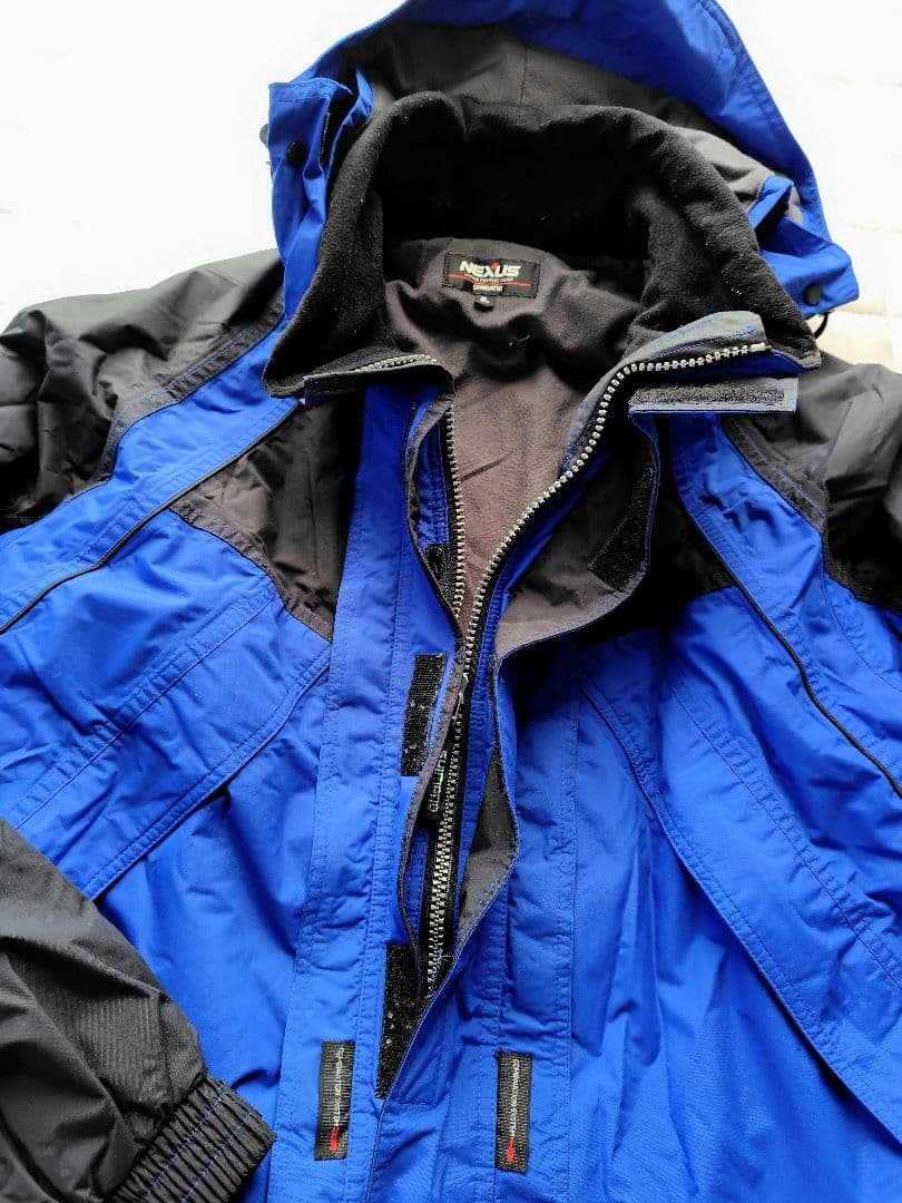 SHIMANO NEXUS フィッシングスーツ 3L 青/黒