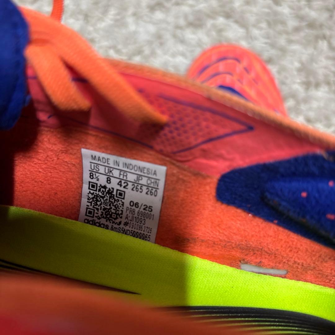 adidas Predator FGソール