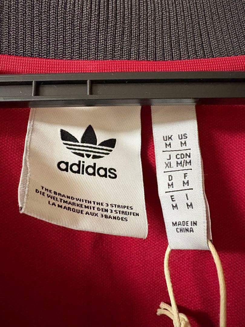 アディダス　マンチェスター・ユナイテッド ジャケット　Mサイズ