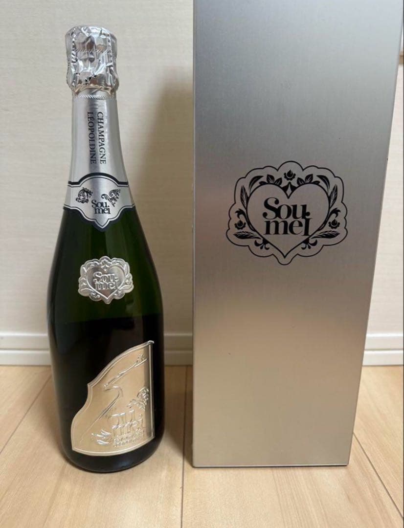 Soumet シャンパン ギフトボックス入りブラックプラチナ