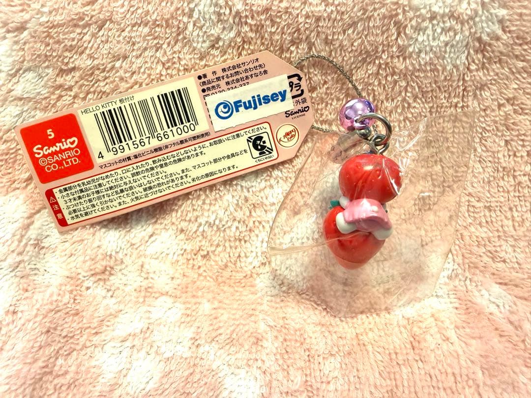 ご当地キティ いちごストラップ 栃木限定