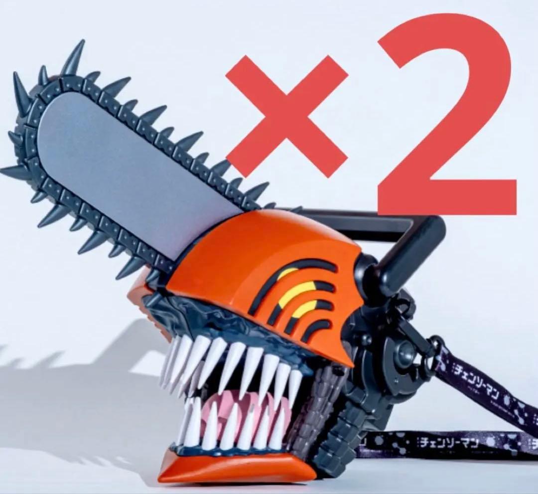 チェンソーマンヘッド型ポップコーンボックス　チェンソーマンレゼ編　2個セット