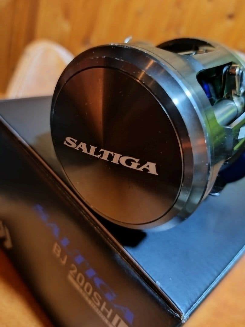 ダイワ　ソルティガBJ200SHL　替えスプール付き