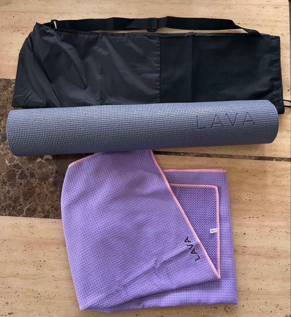 【新品未使用】LAVAマット・ラグ・マットケース　3点セット