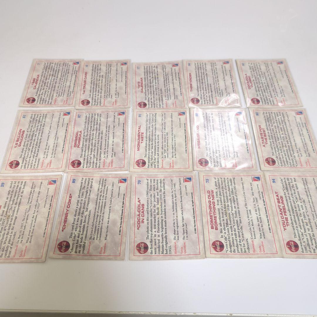 コカ・コーラ レトロカードヴィンテージ広告カードセット