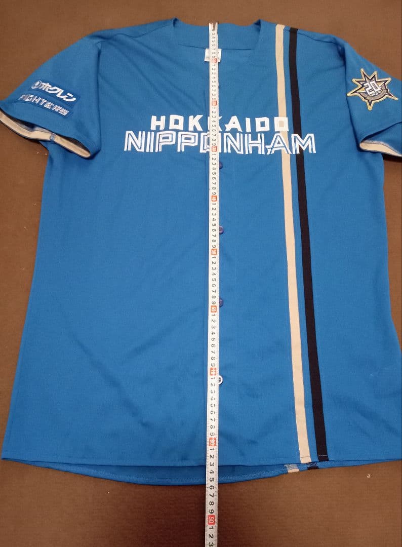 【NPBワッペン付】北海道日本ハムファイターズ 加藤豪将ビジターユニフォーム