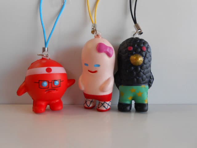 ♯Izi12EOOH!辛口めんた君やわらか魚卵マスコット3全6種