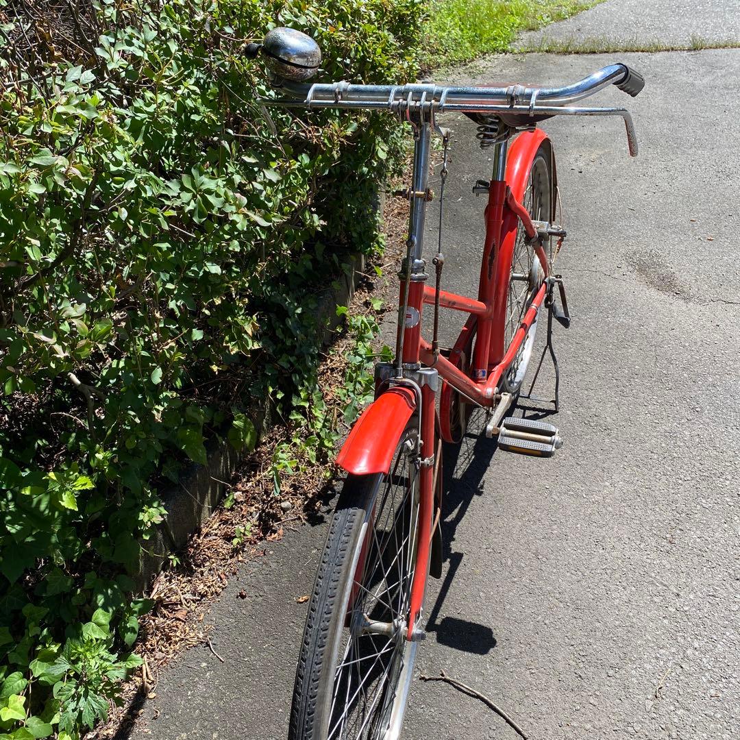 昔の郵便屋さんが使ってた配達自転車　送料込