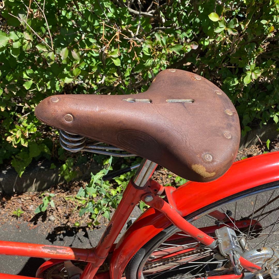 昔の郵便屋さんが使ってた配達自転車　送料込