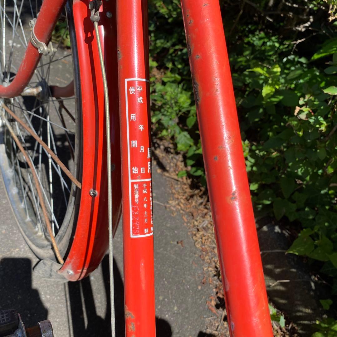 昔の郵便屋さんが使ってた配達自転車　送料込
