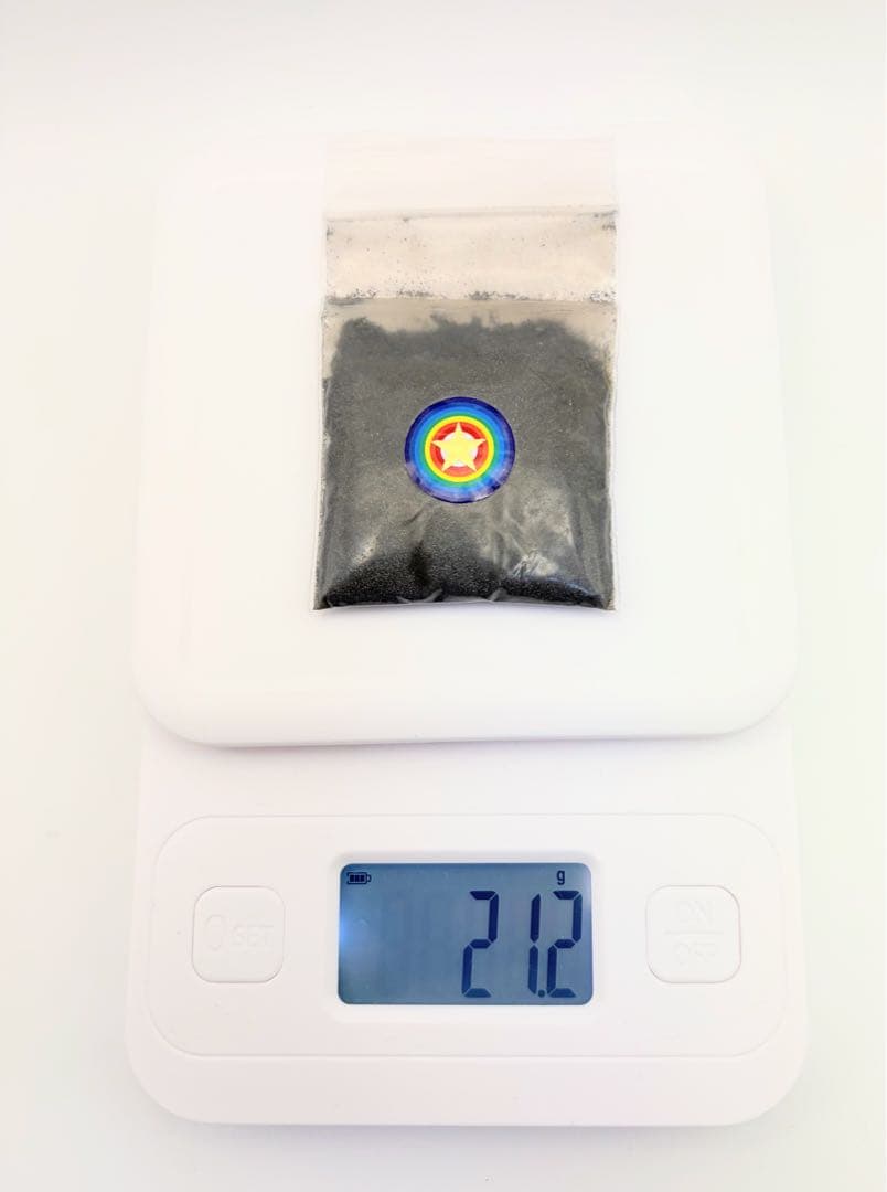 【２セット】純ギベオン隕石の粉 20g + 10g隕石粉