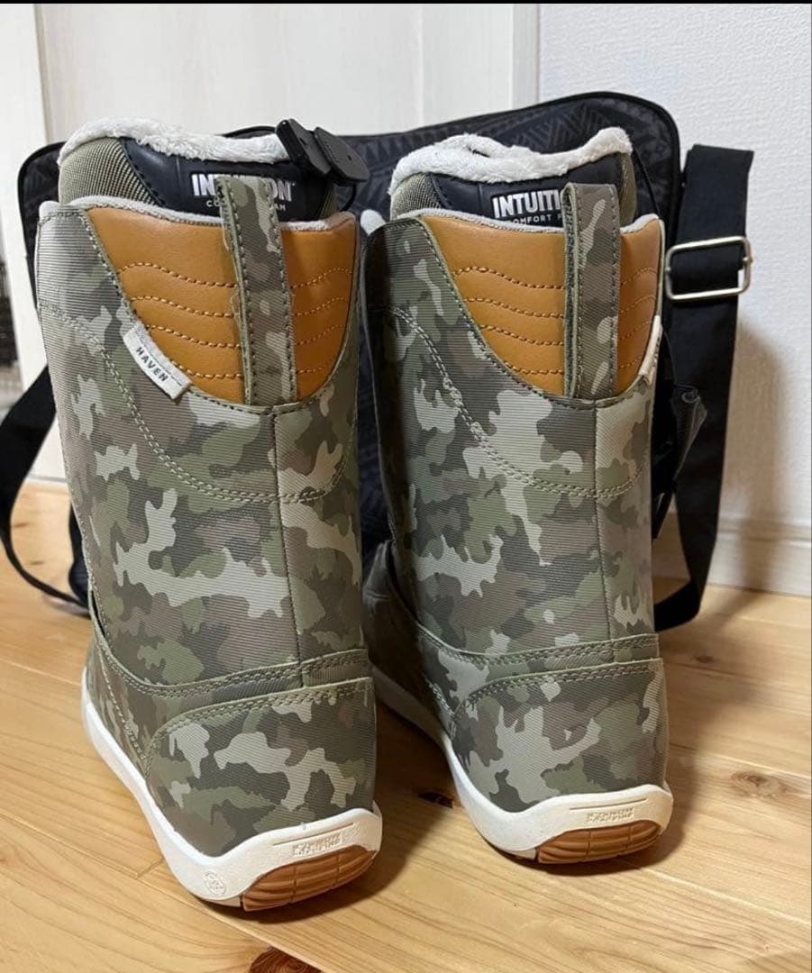 K2 INTUITION 23cm 迷彩スノーボードブーツ　値下げ