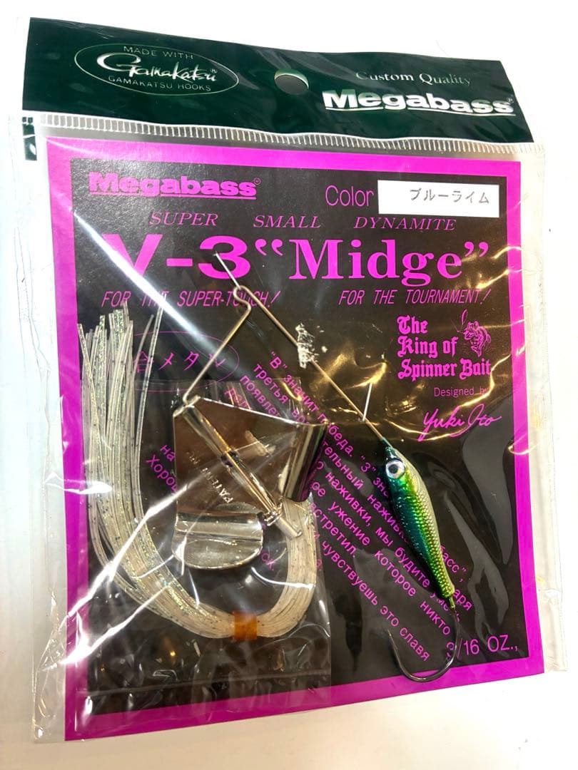 【激レア】megabass メガバス スピナーベイト、バズベイト7点セット