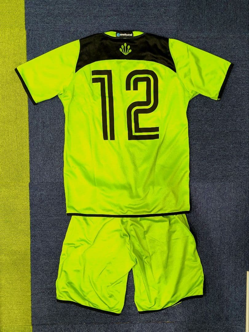 【チーム対応12枚】ジュニア　サッカー　フットサル　ユニ　150/S　オリジナル