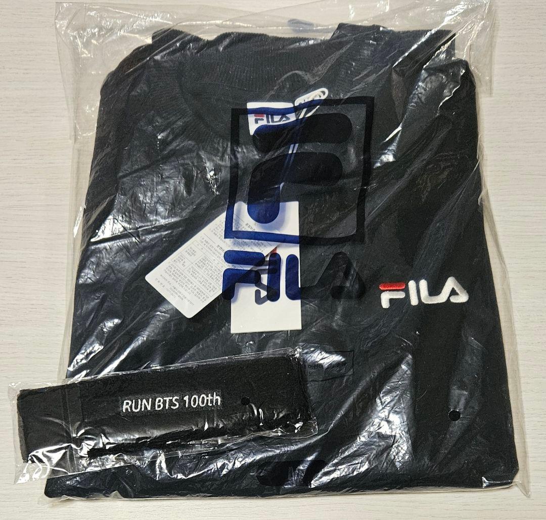 Run BTS 100回記念　公式　スウェット　ヘアバンド