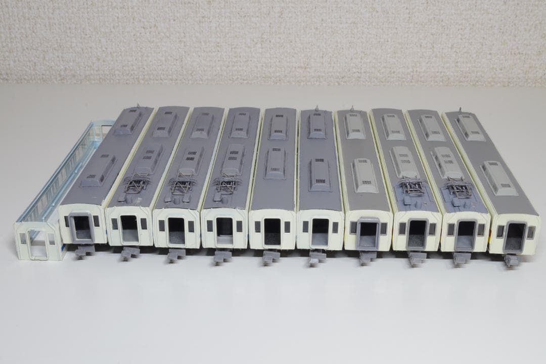 GM 421 小田急8000形 イベントカー塗装・通常塗装 6+4両編成セット