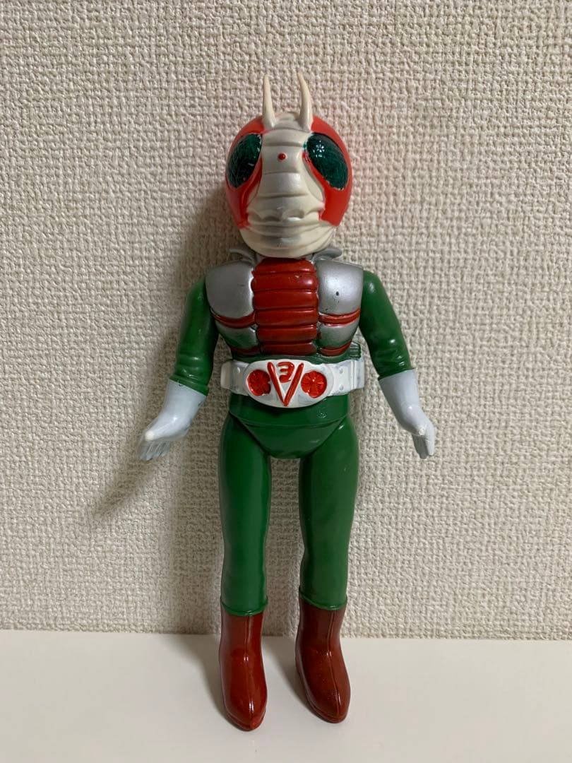 仮面ライダーV3　パチ　ソフビ