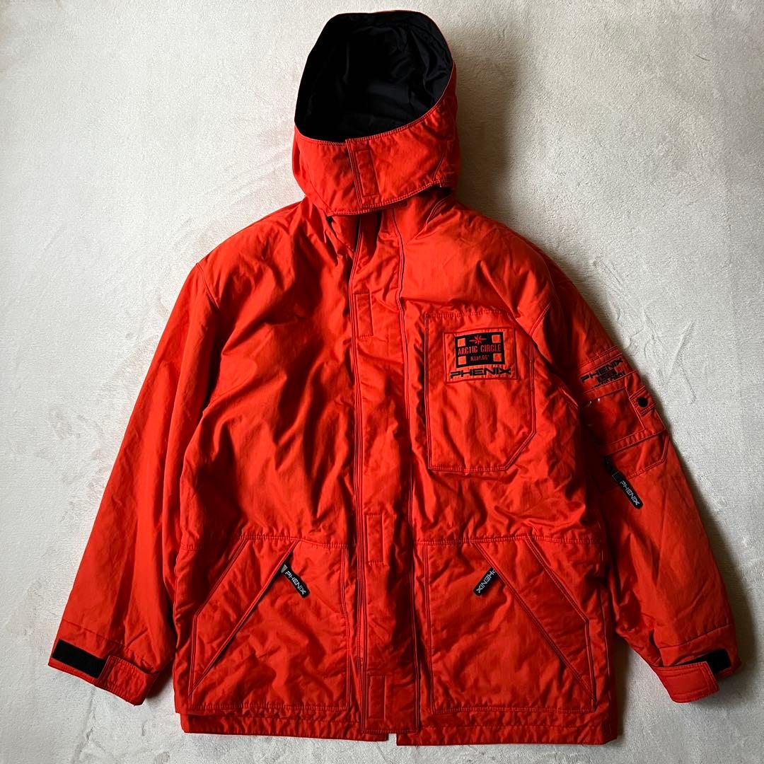 phenix フェニックス XL スキーウェアー セットアップ上下 オレンジ 黒