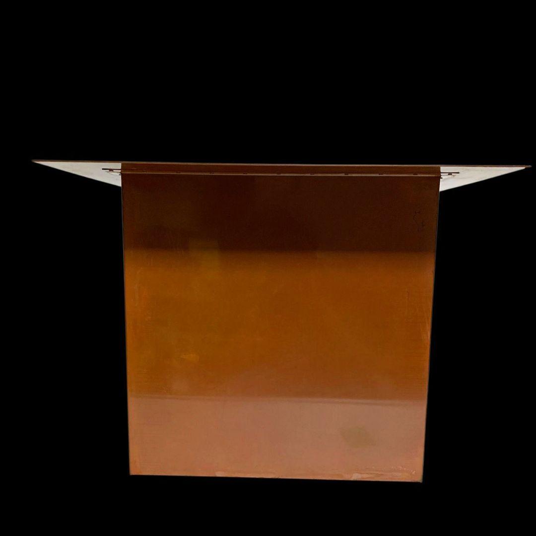 茶道具 銅製 炉おとし 炉壇