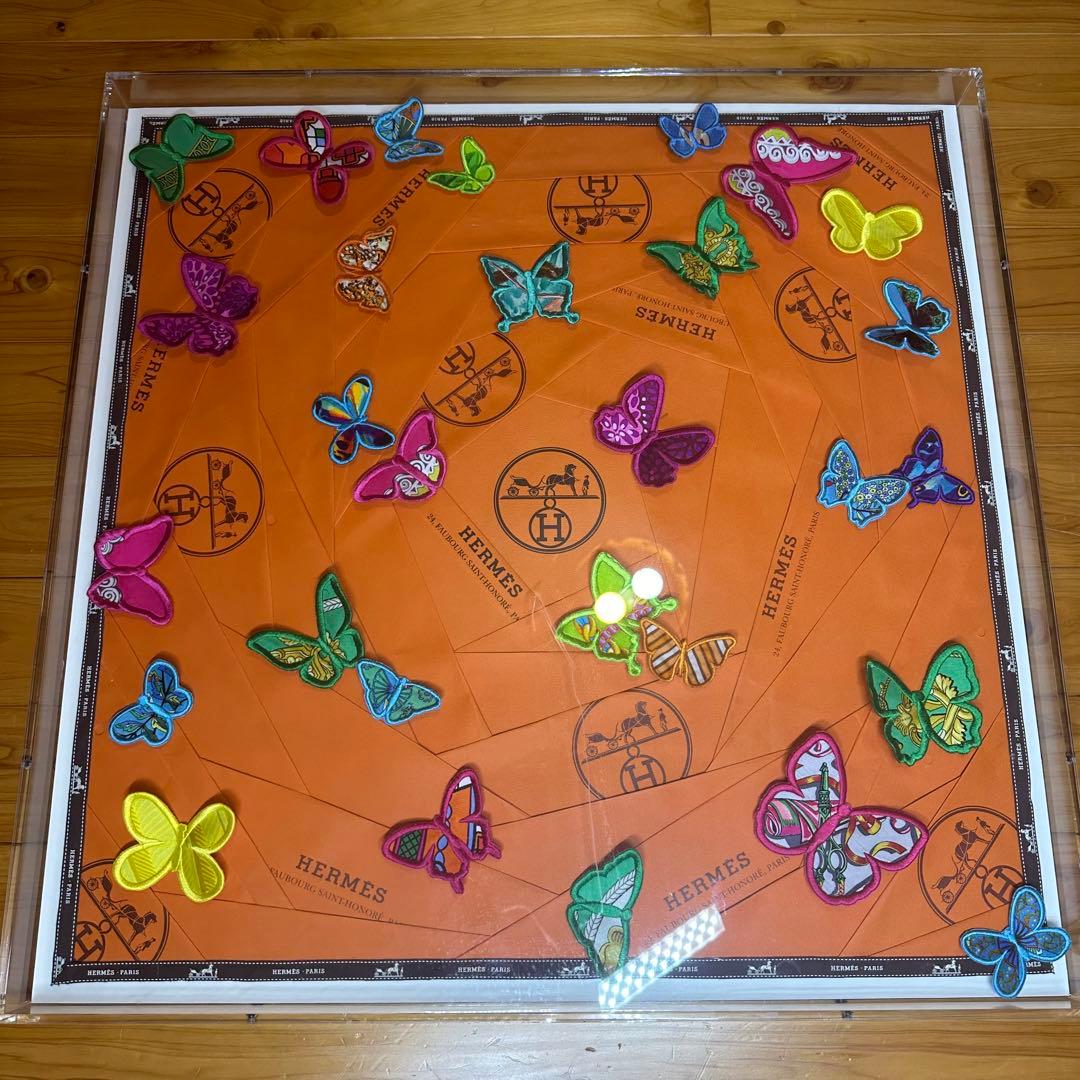 エルメス　ステファンウィルソン　アートパネル