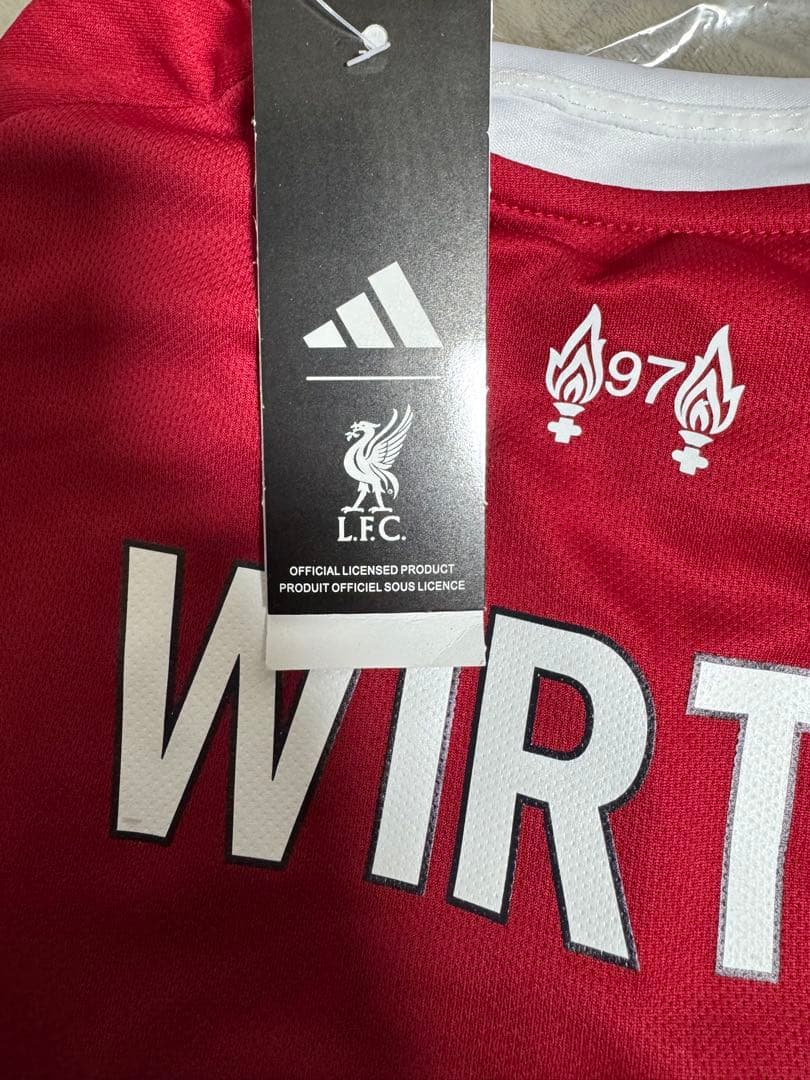 正規品 25/26 リヴァプール ユニフォーム ヴィルツ 7